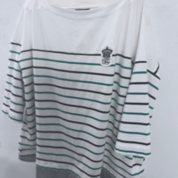 Ralph Lauren Striped Boatneck Top - Picture 2 of 12